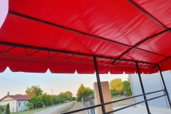 prelata PVC pentru remorca
